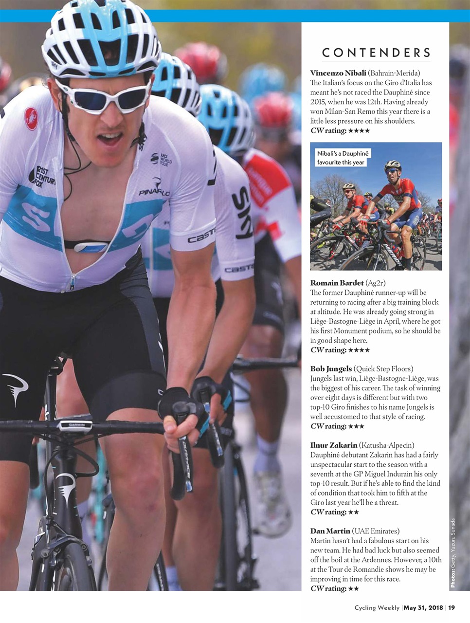 Cycling Weekly Preview Pages
