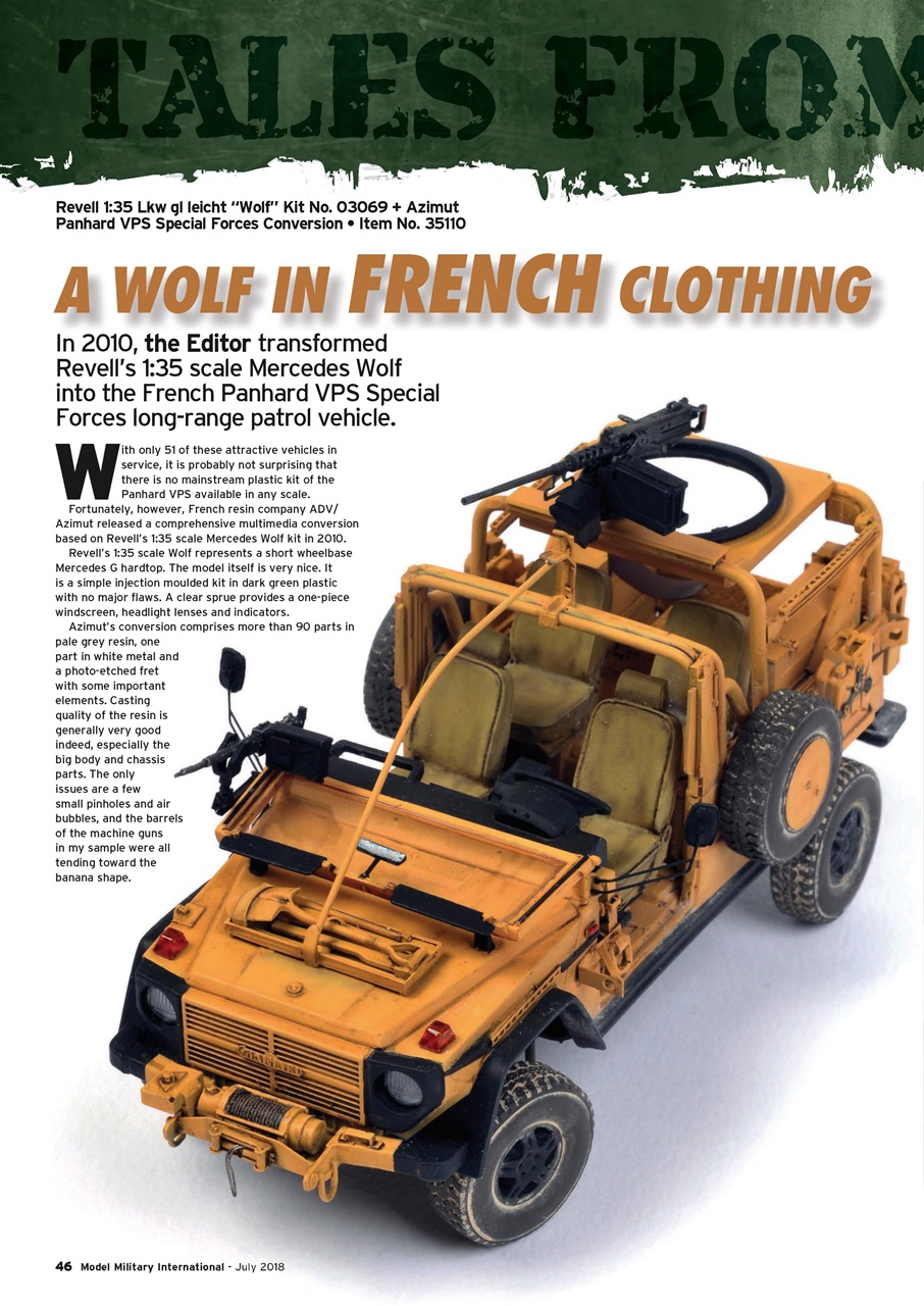 Military Modelling International Magazine Preview Pages