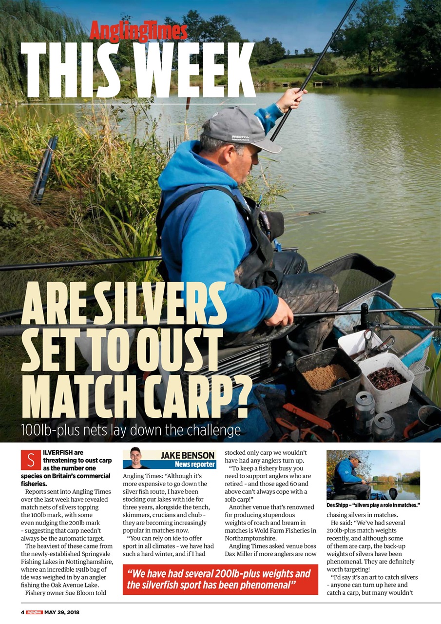 Angling Times Preview Pages
