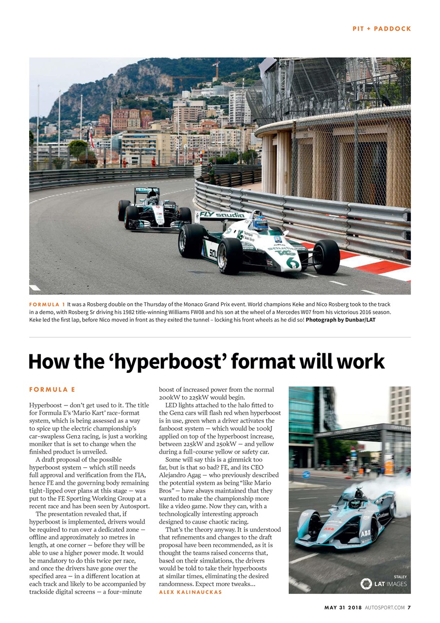 Autosport Preview Pages