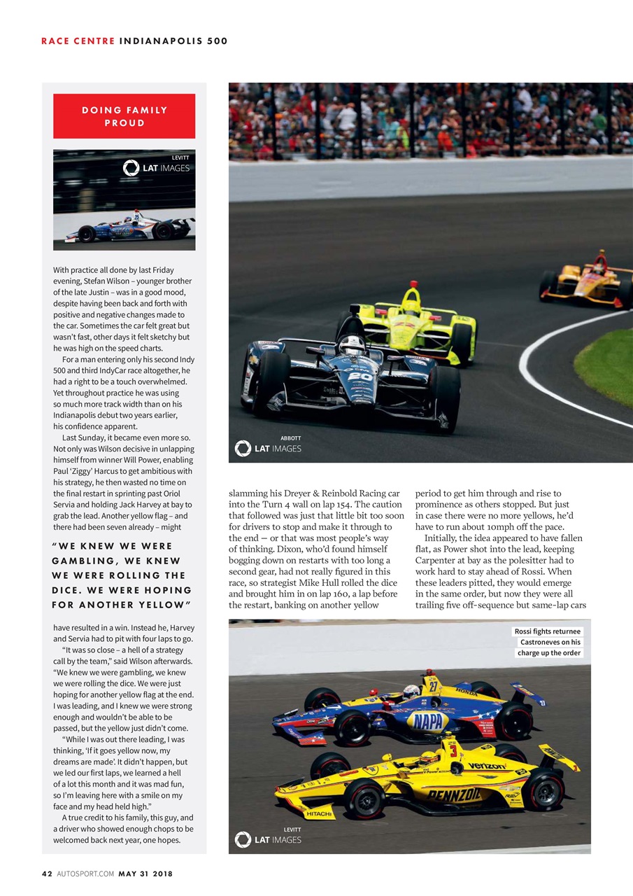 Autosport Preview Pages