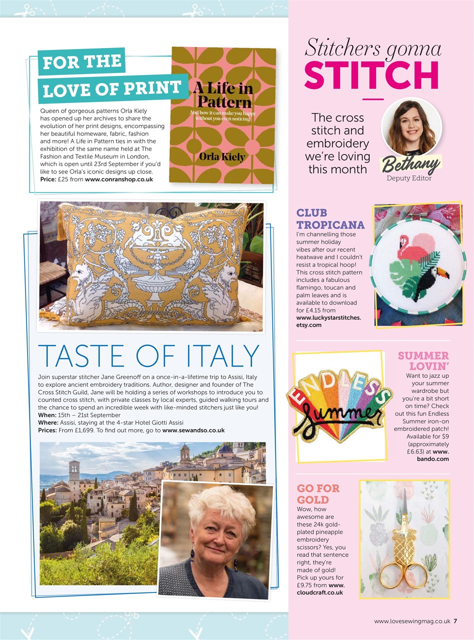 Love Sewing Preview Pages