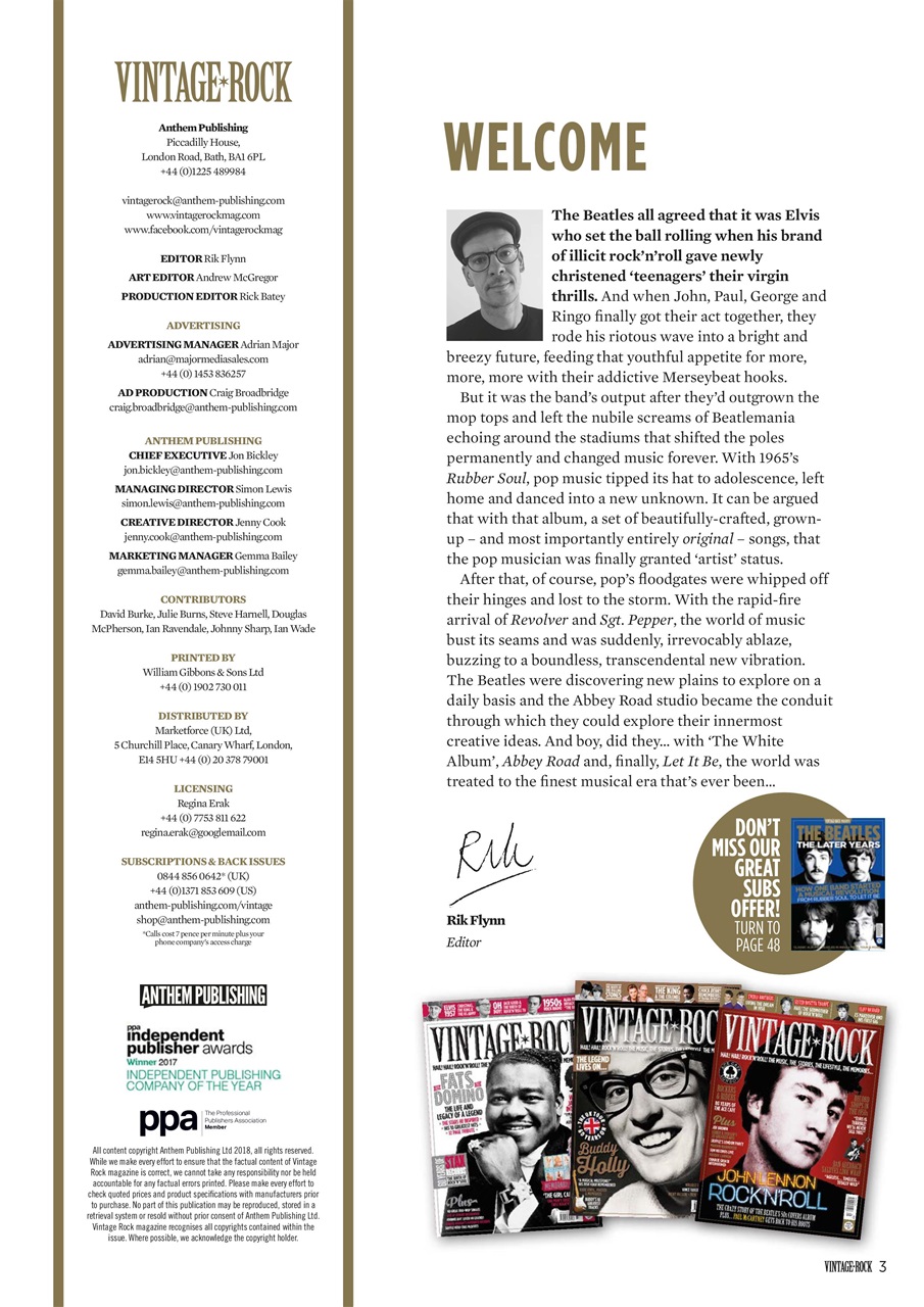 Vintage Rock Preview Pages