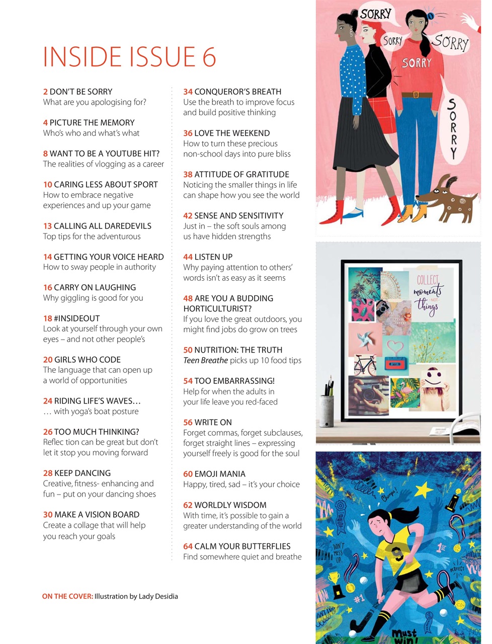 Teen Breathe Preview Pages