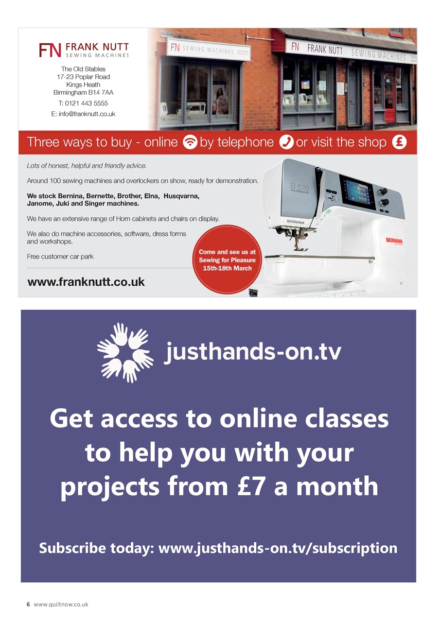 Quilt Now Preview Pages