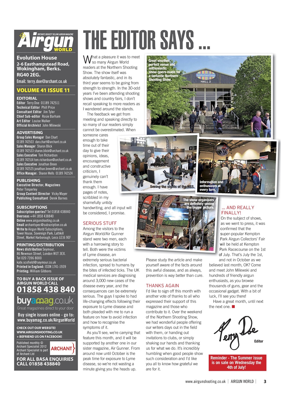 Airgun World Preview Pages