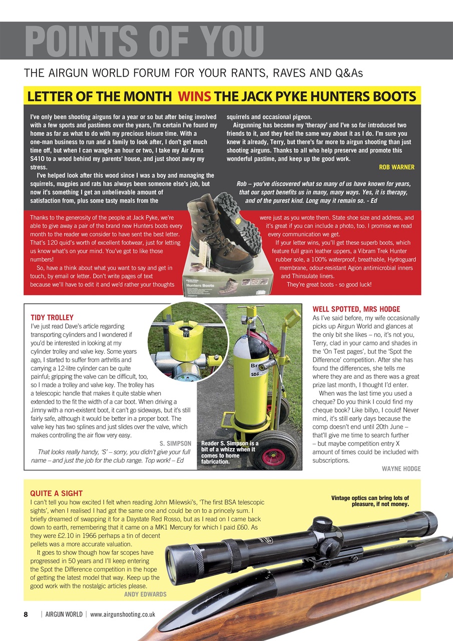 Airgun World Preview Pages