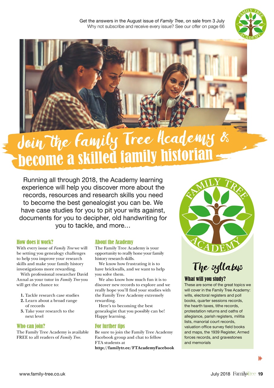 Family Tree Preview Pages