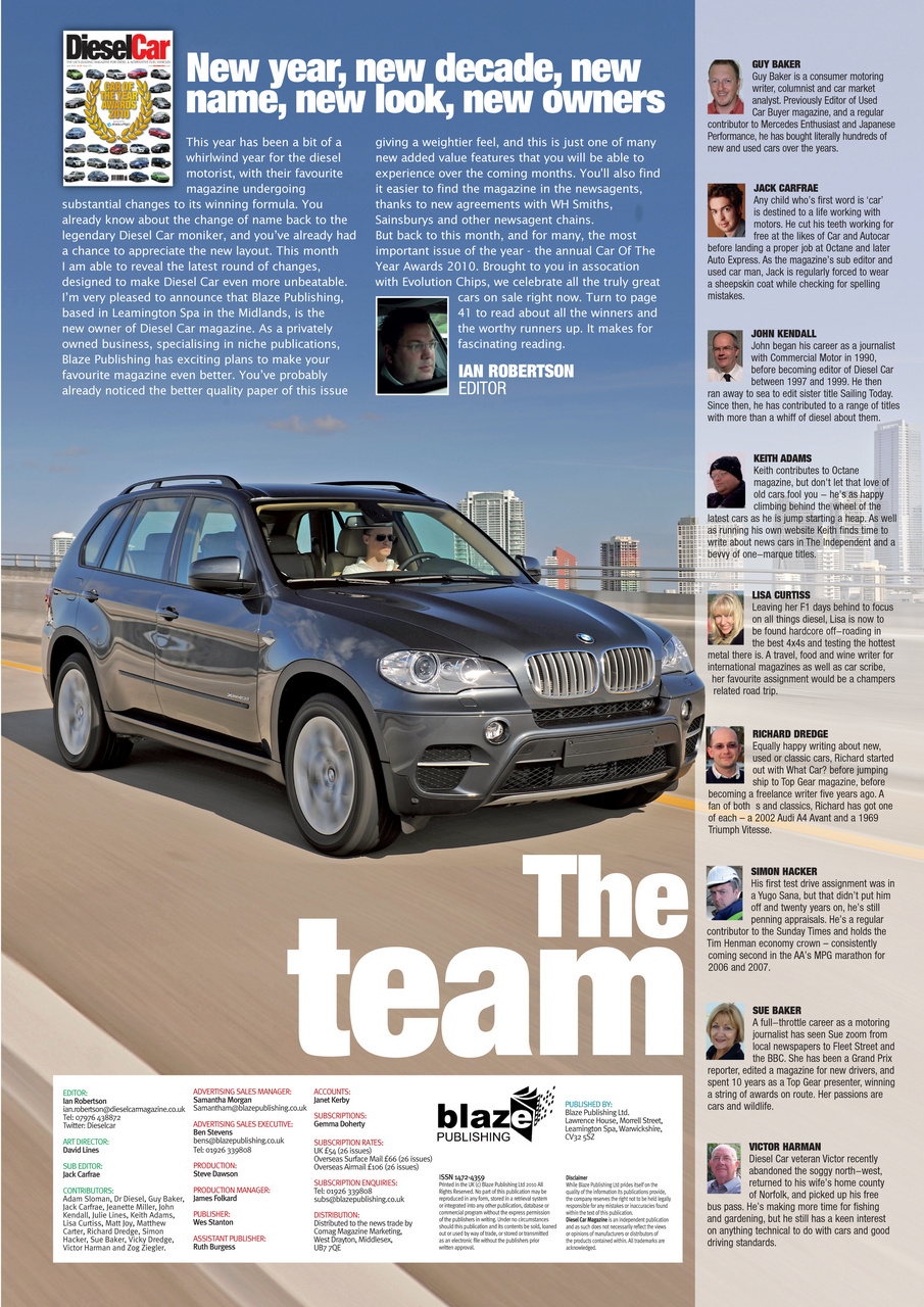 Diesel&EcoCar Magazine Preview Pages