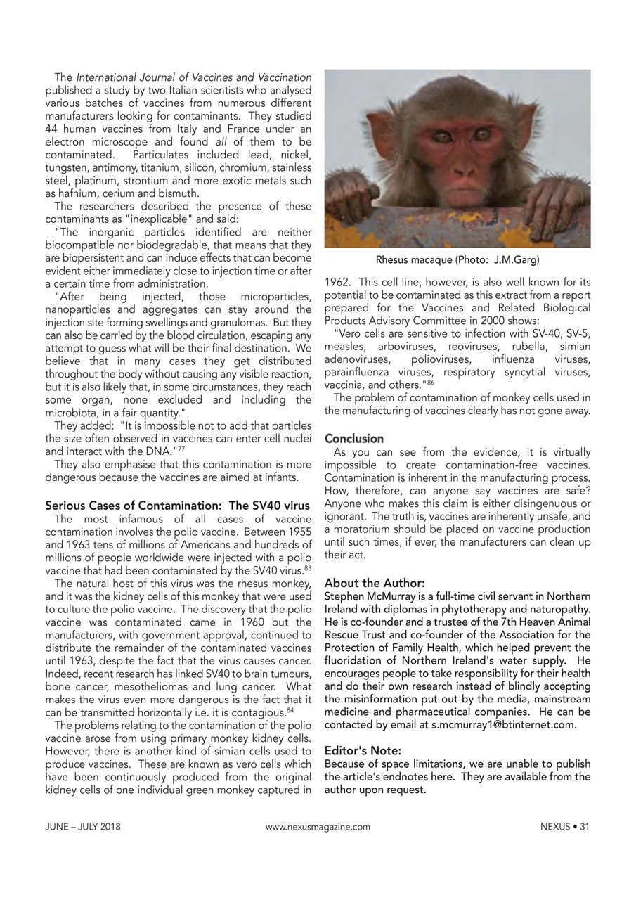 Nexus Magazine Preview Pages