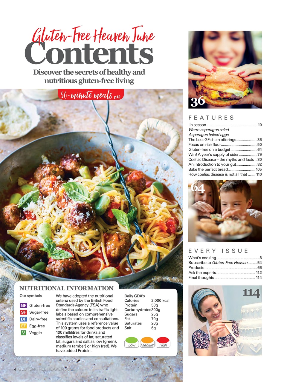 Gluten-Free Heaven Preview Pages