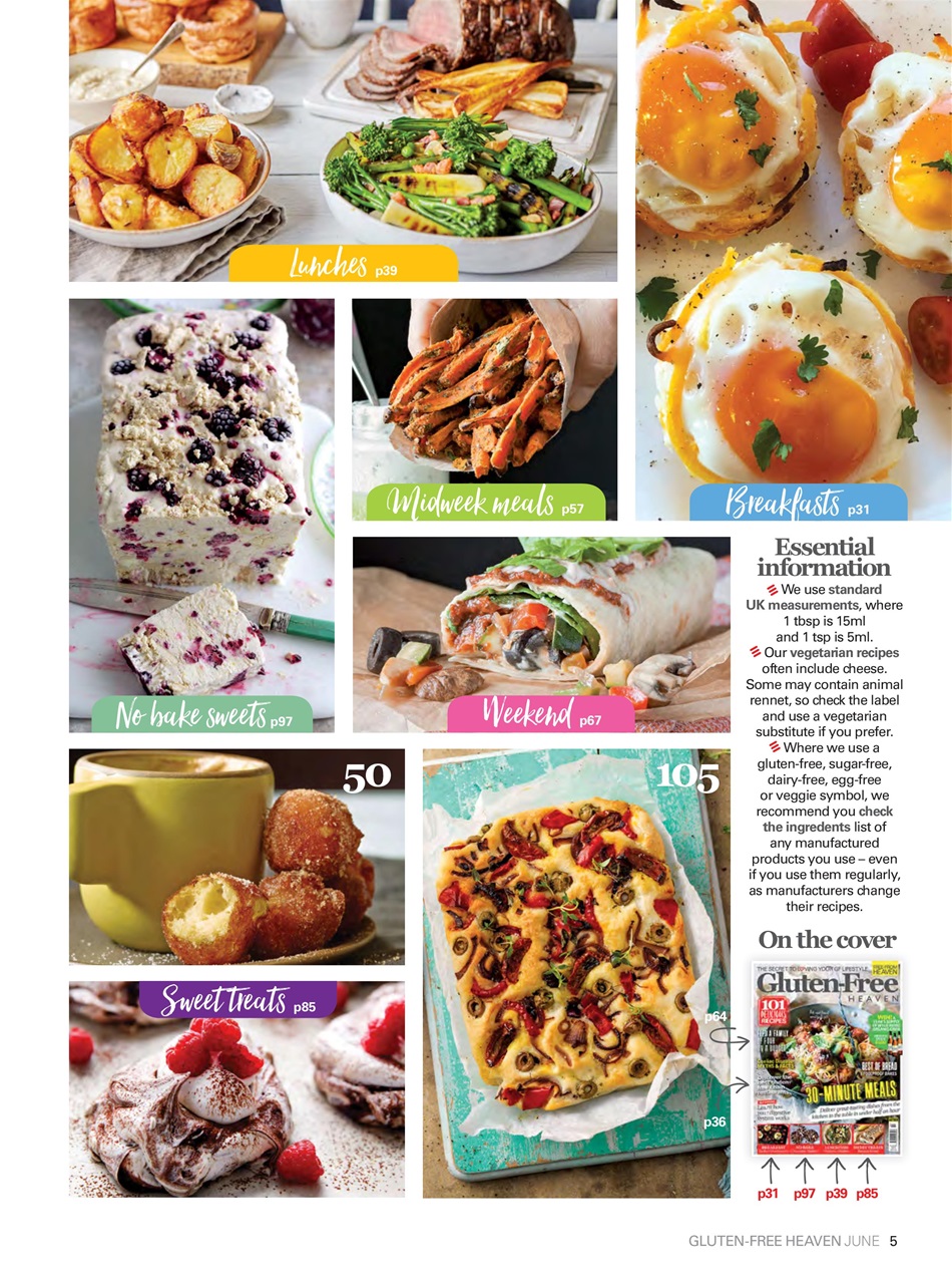 Gluten-Free Heaven Preview Pages