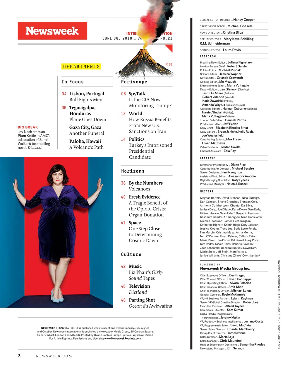 Newsweek International Preview Pages