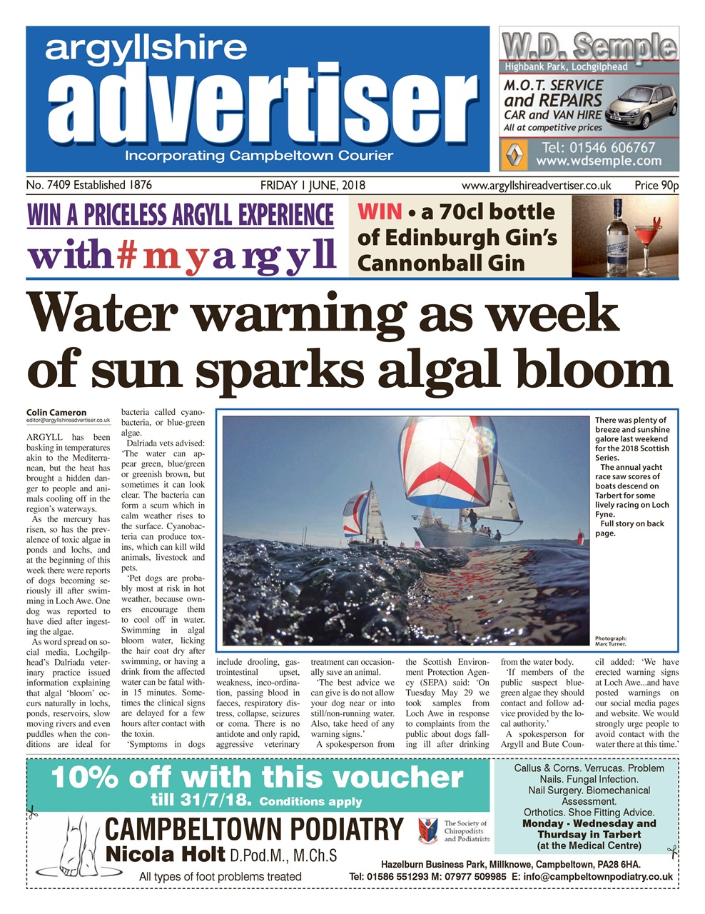 Argyllshire Advertiser Preview Pages
