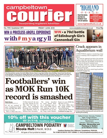 Campbeltown Courier issue 01/06/2018