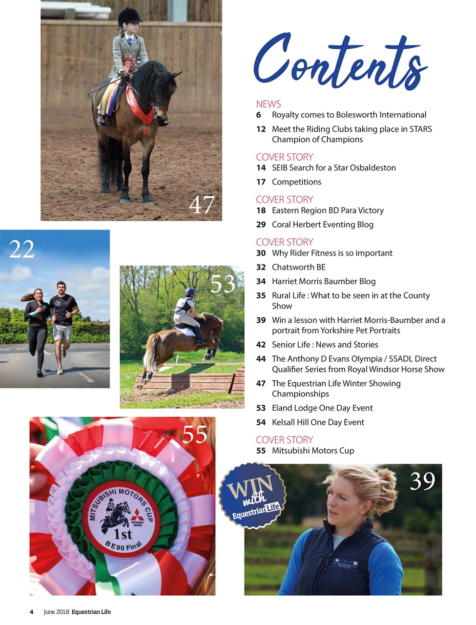 Equestrian Life Magazine Preview Pages