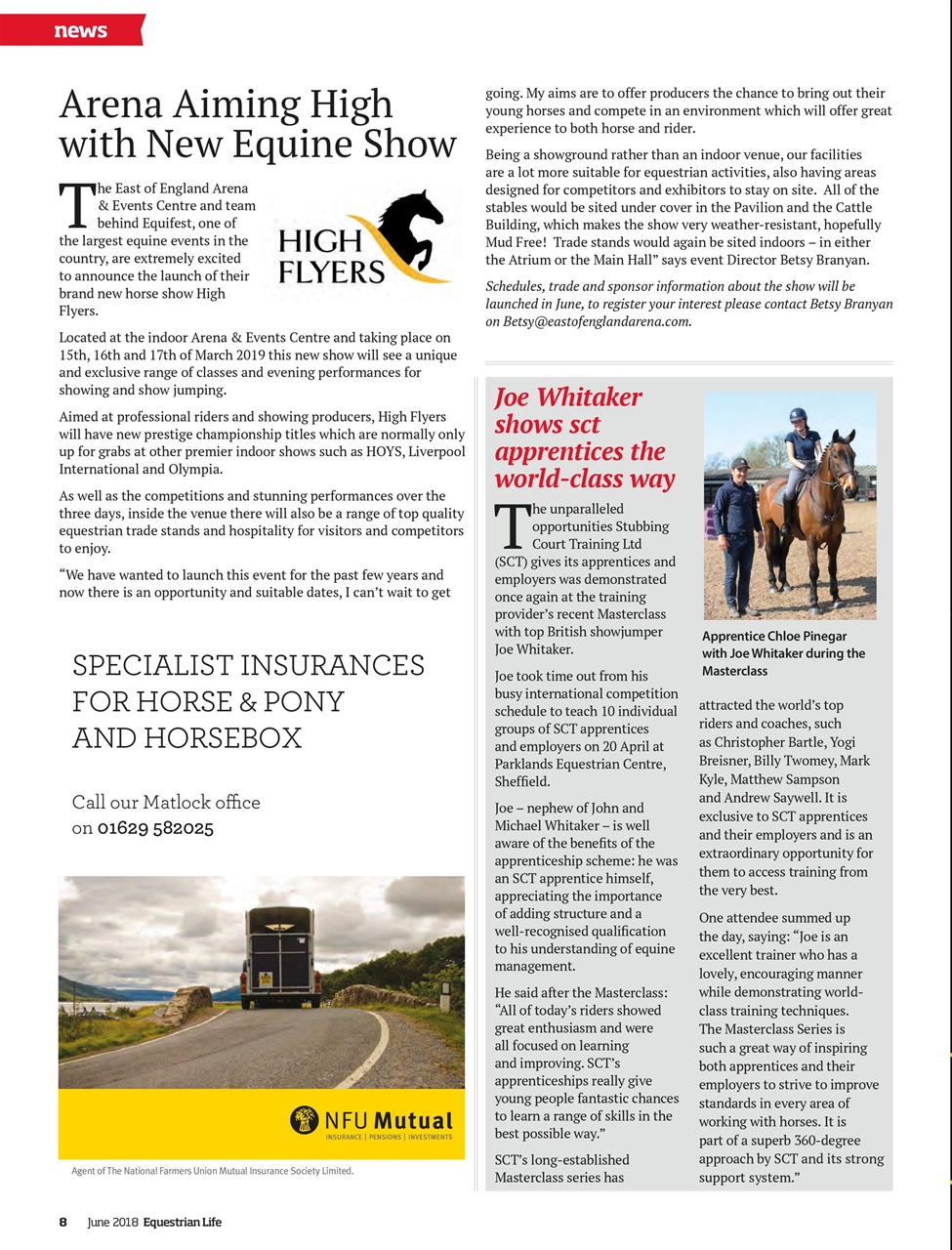 Equestrian Life Magazine Preview Pages