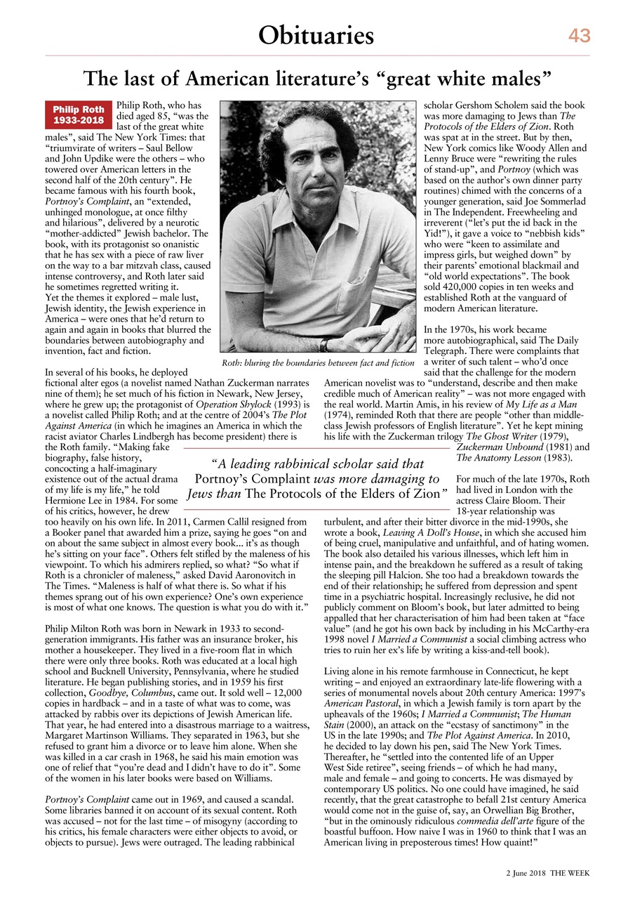 The Week Preview Pages