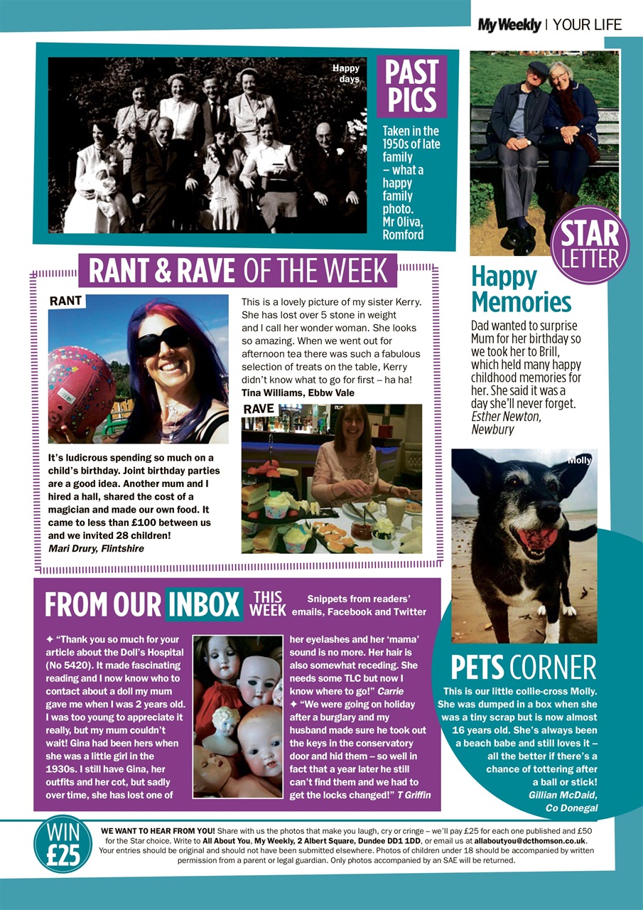 My Weekly Preview Pages