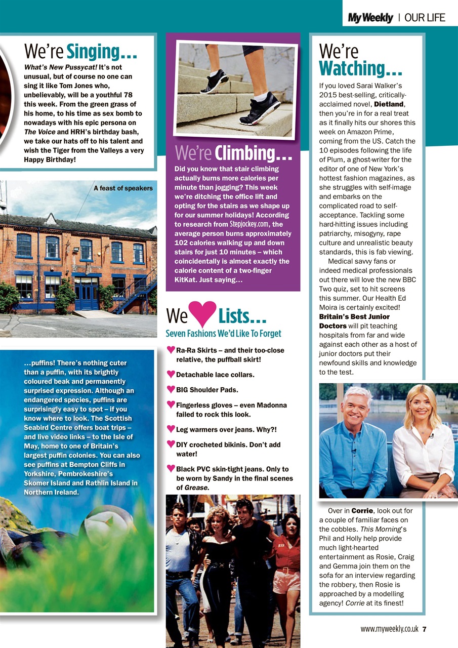 My Weekly Preview Pages