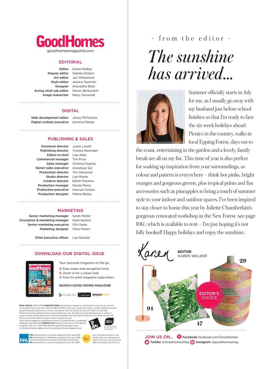 Good Homes Magazine Preview Pages