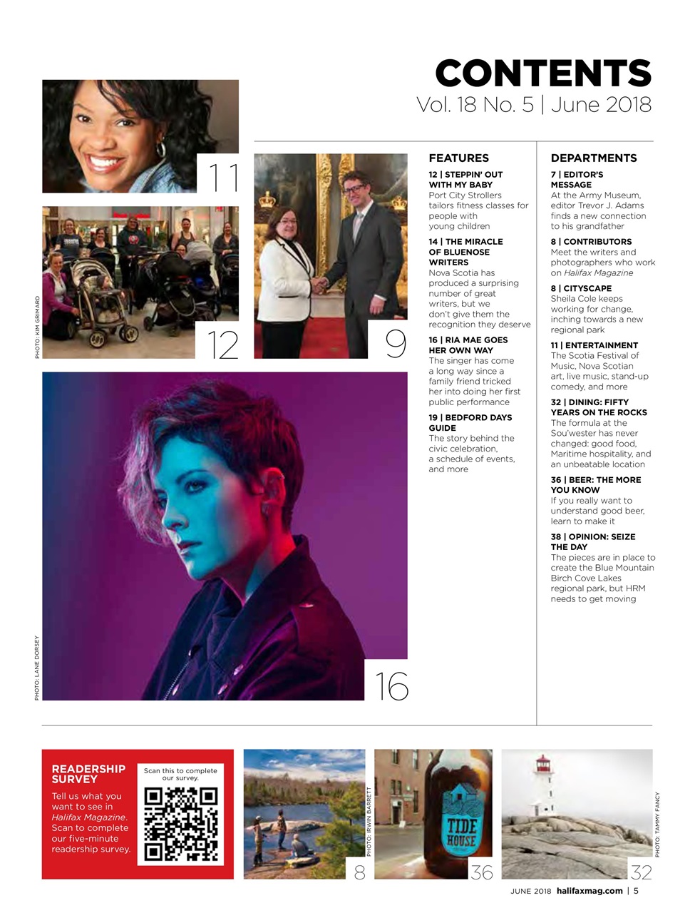 Halifax Magazine Preview Pages