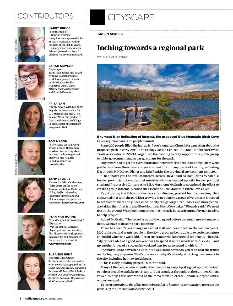 Halifax Magazine Preview Pages