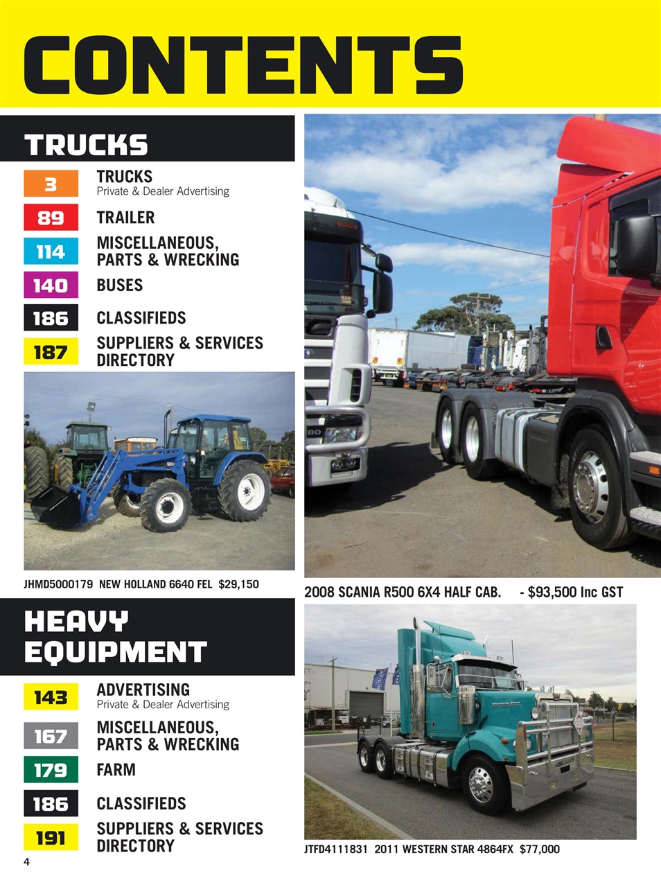 JUST TRUCKS Preview Pages