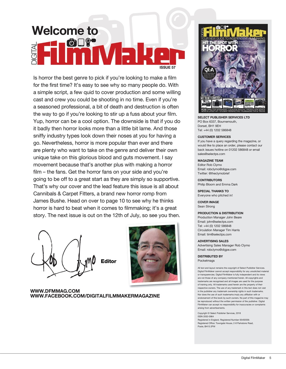 Digital FilmMaker Preview Pages