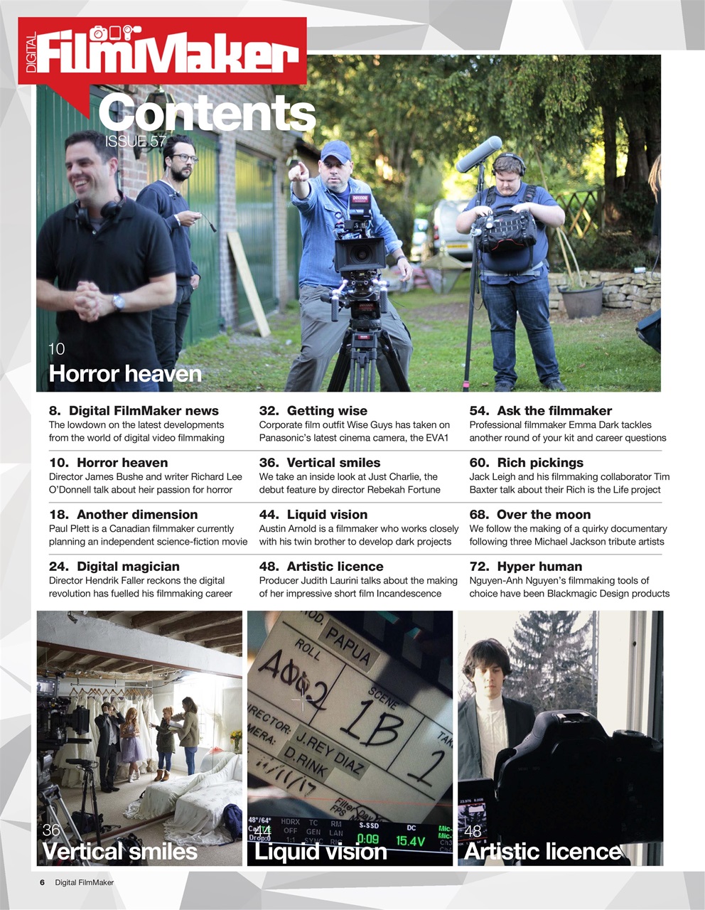 Digital FilmMaker Preview Pages