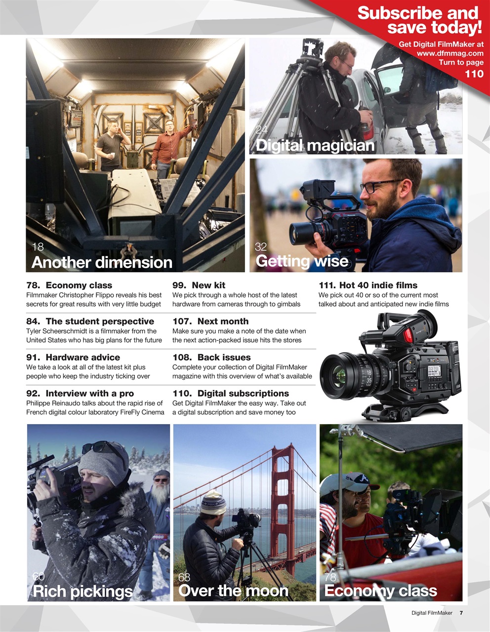 Digital FilmMaker Preview Pages