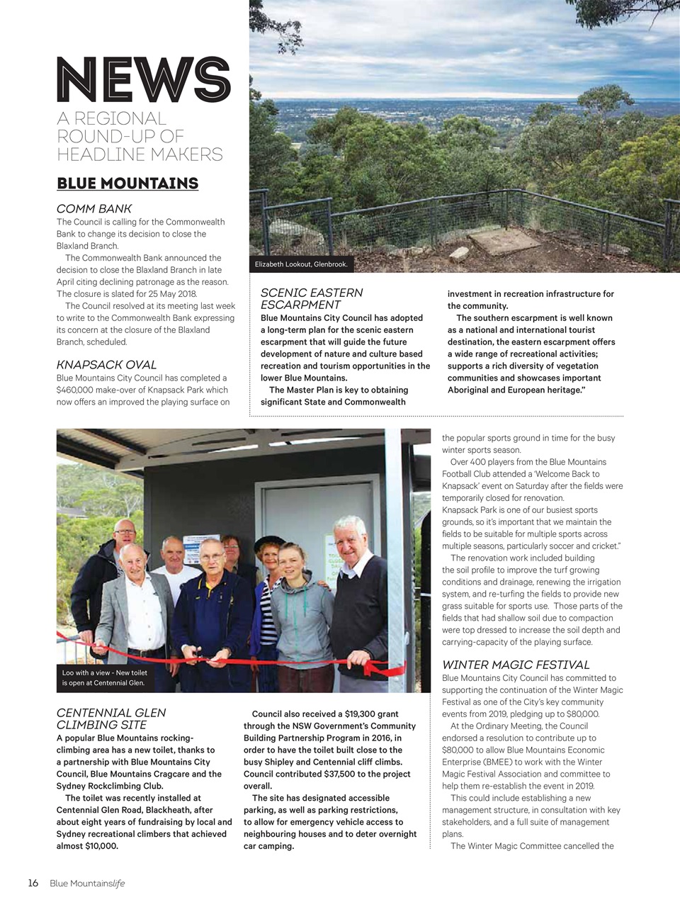 Blue Mountains Life Preview Pages