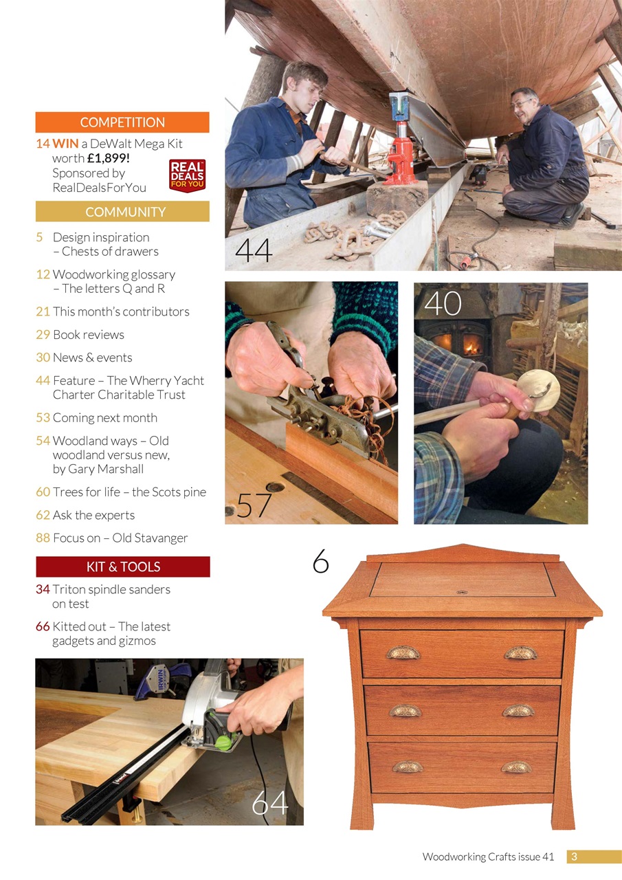 Woodworking Crafts Magazine Preview Pages