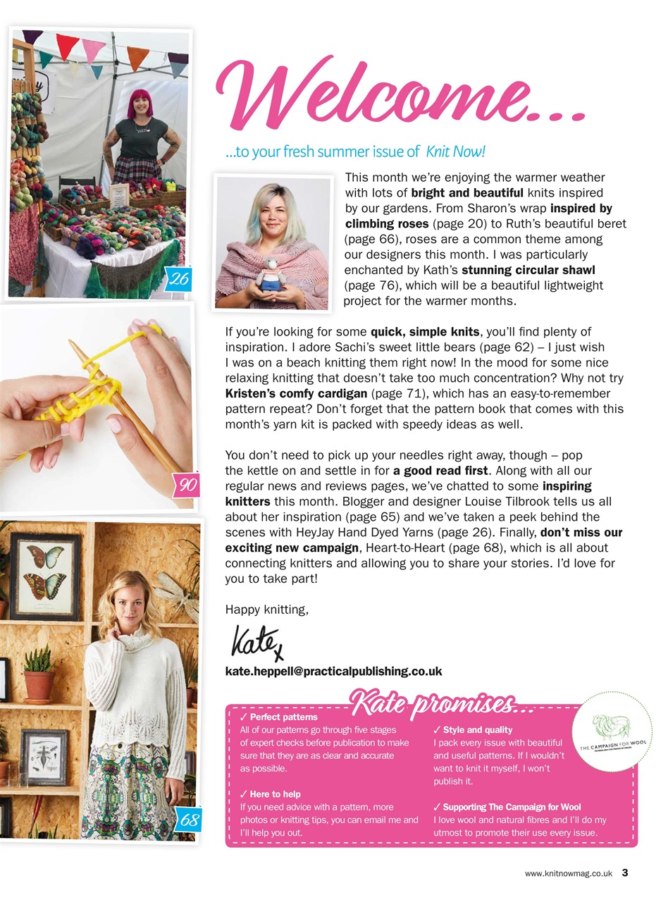 Knit Now Preview Pages