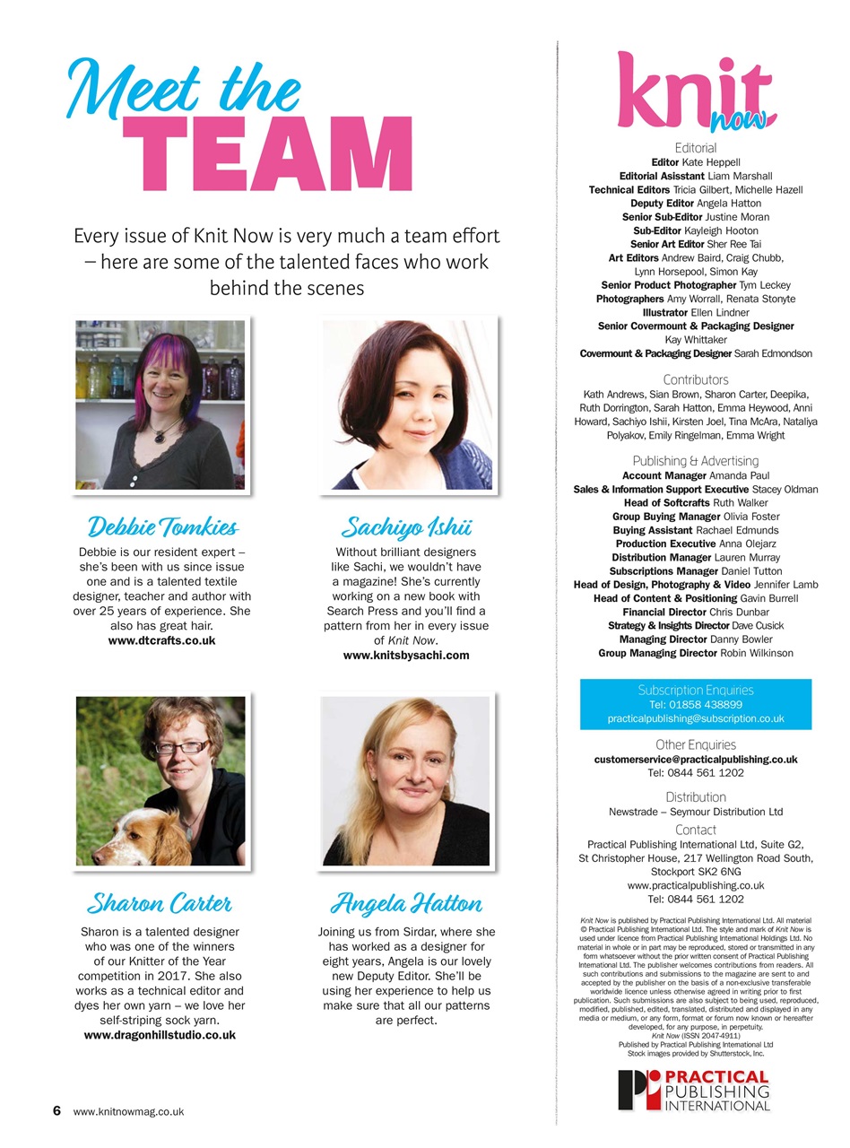 Knit Now Preview Pages