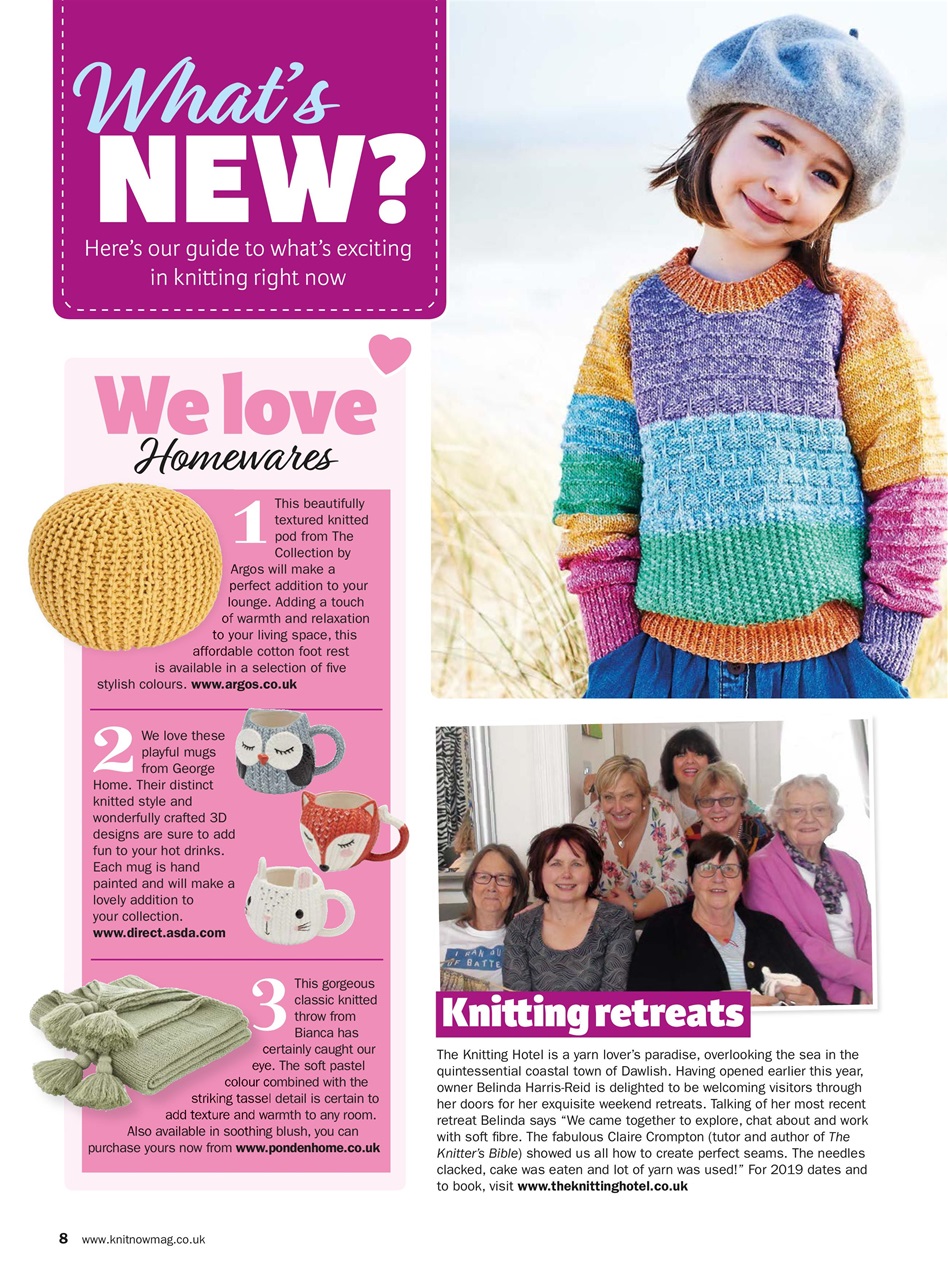 Knit Now Preview Pages