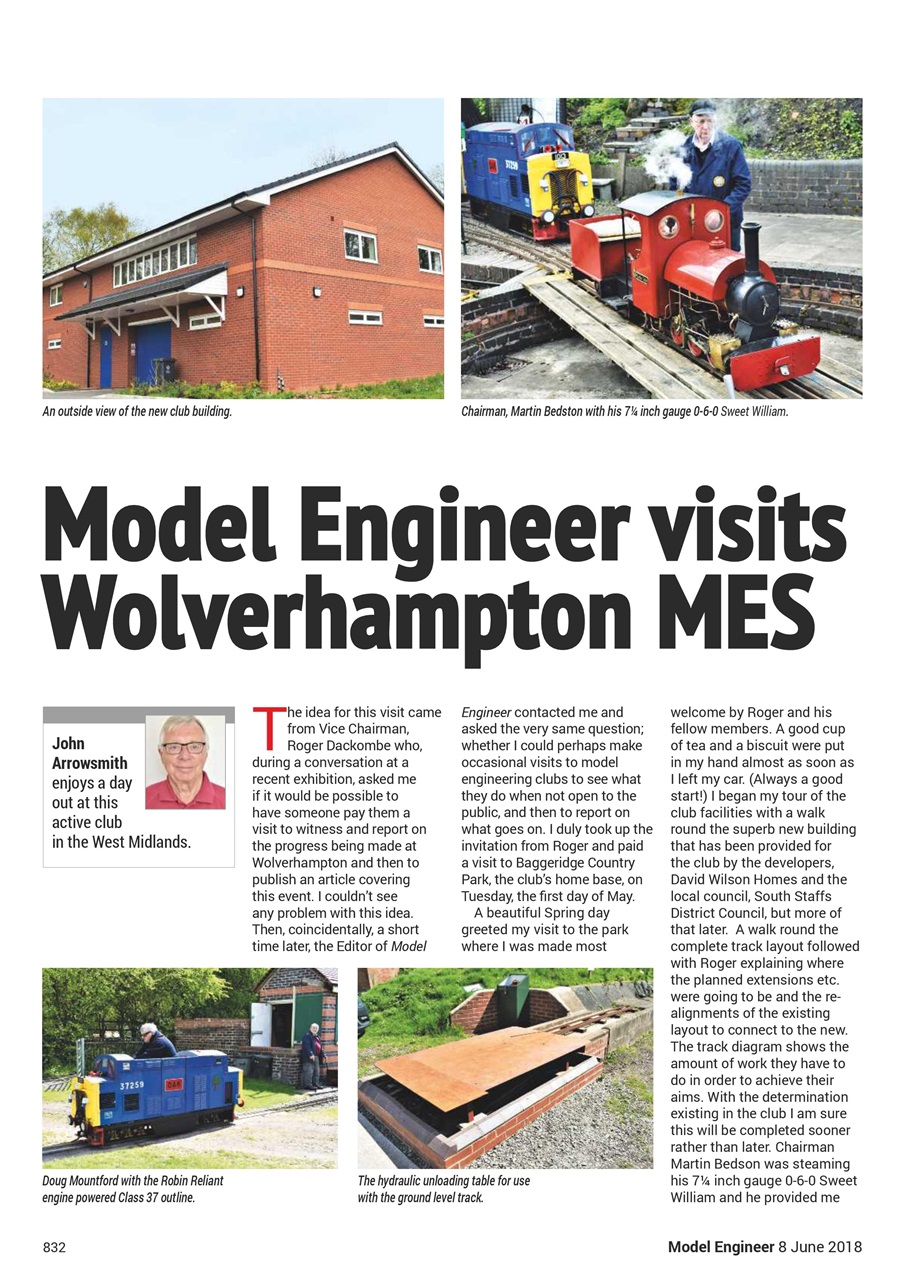 Model Engineer Preview Pages