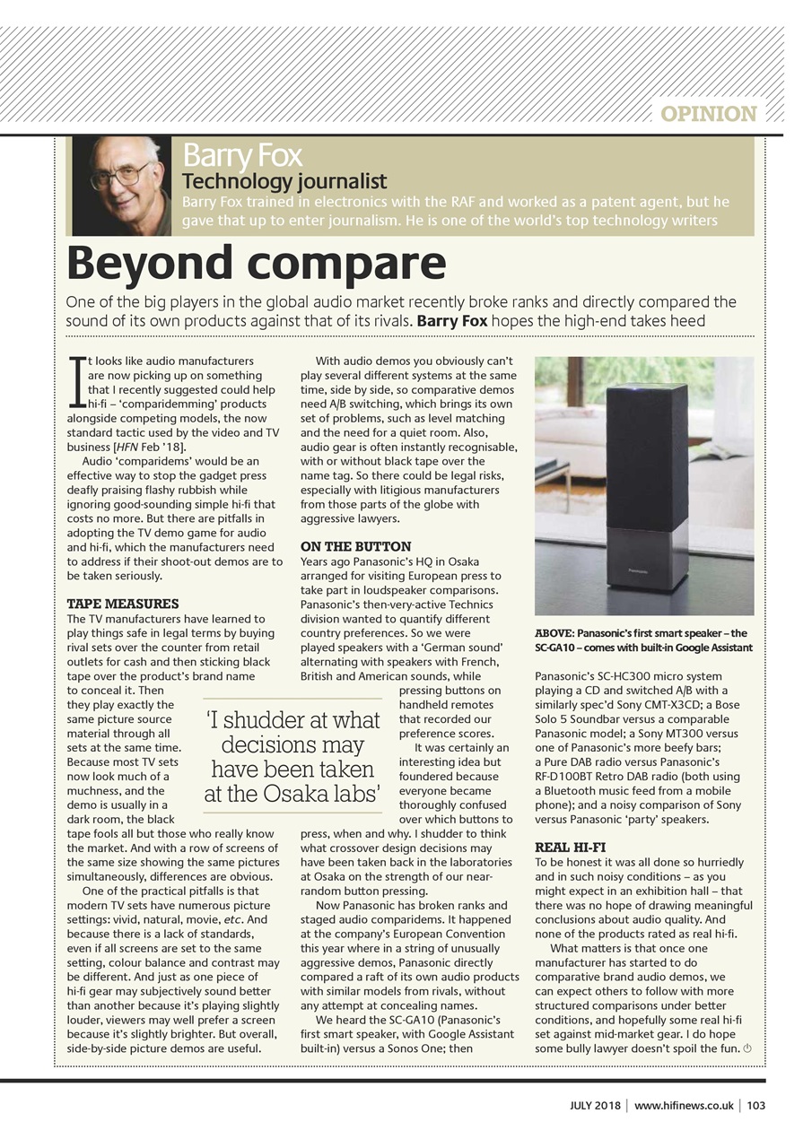 Hi-Fi News Preview Pages