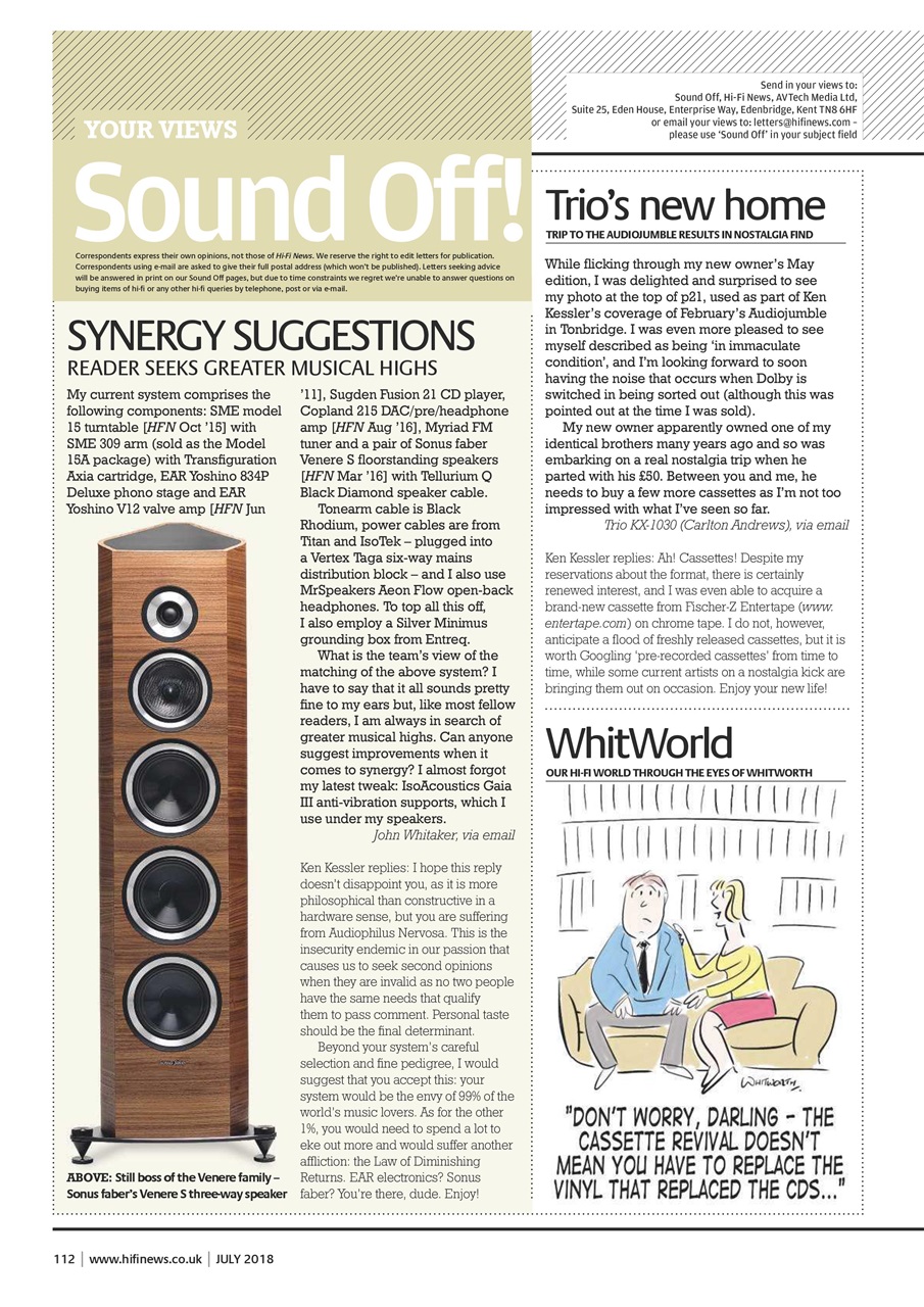 Hi-Fi News Preview Pages
