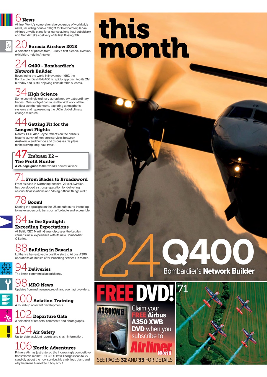 Airliner World Preview Pages