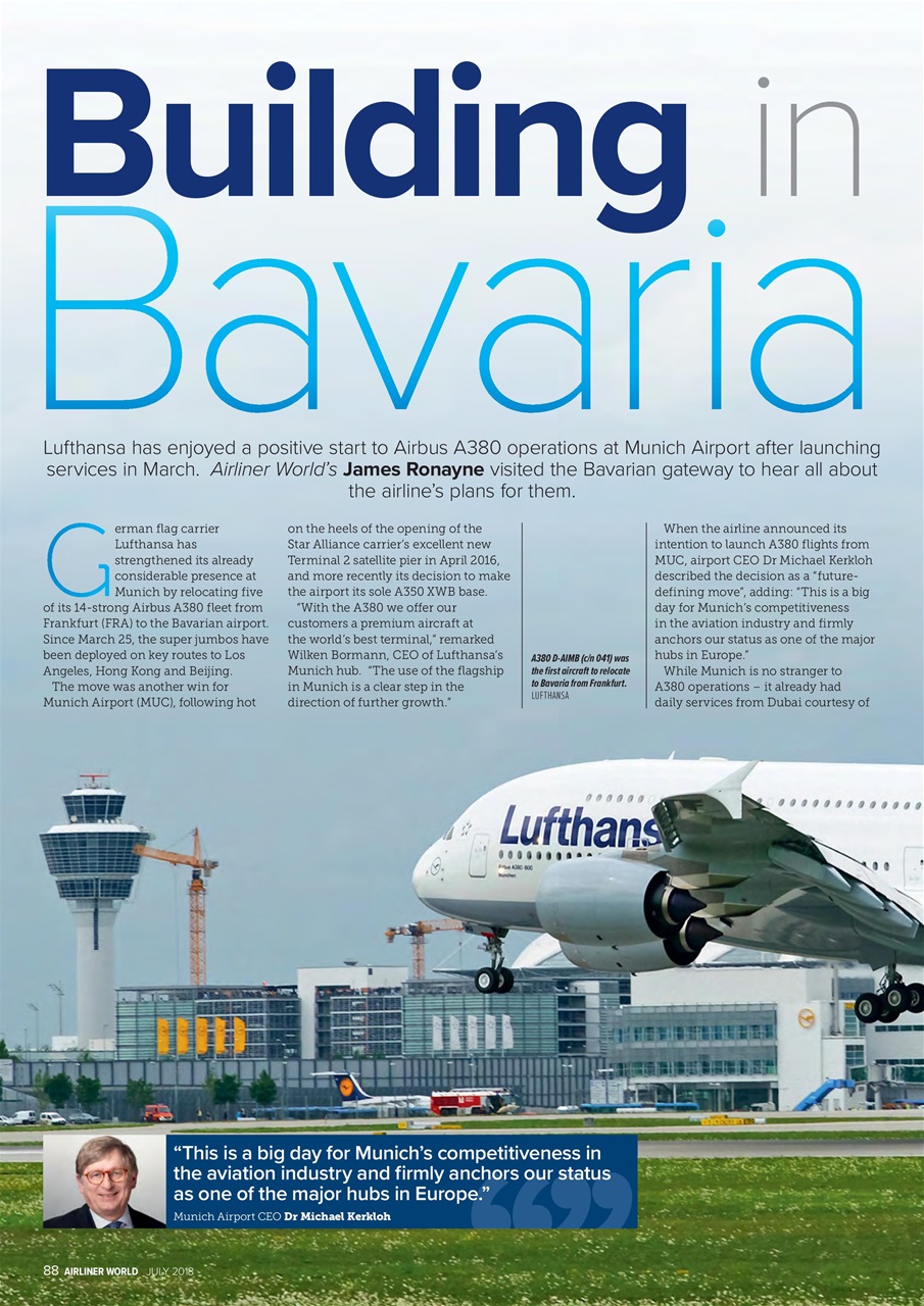 Airliner World Preview Pages