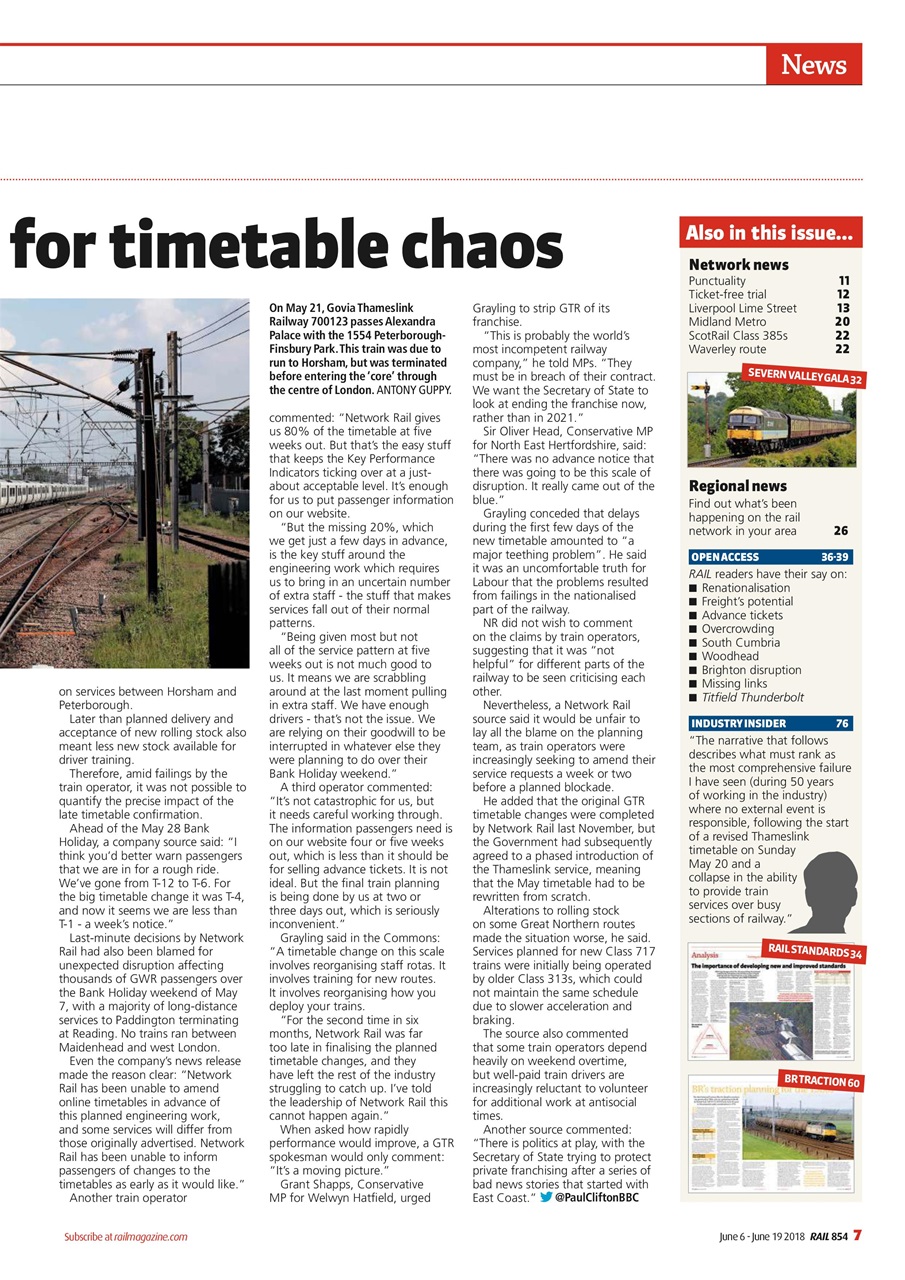 Rail Preview Pages