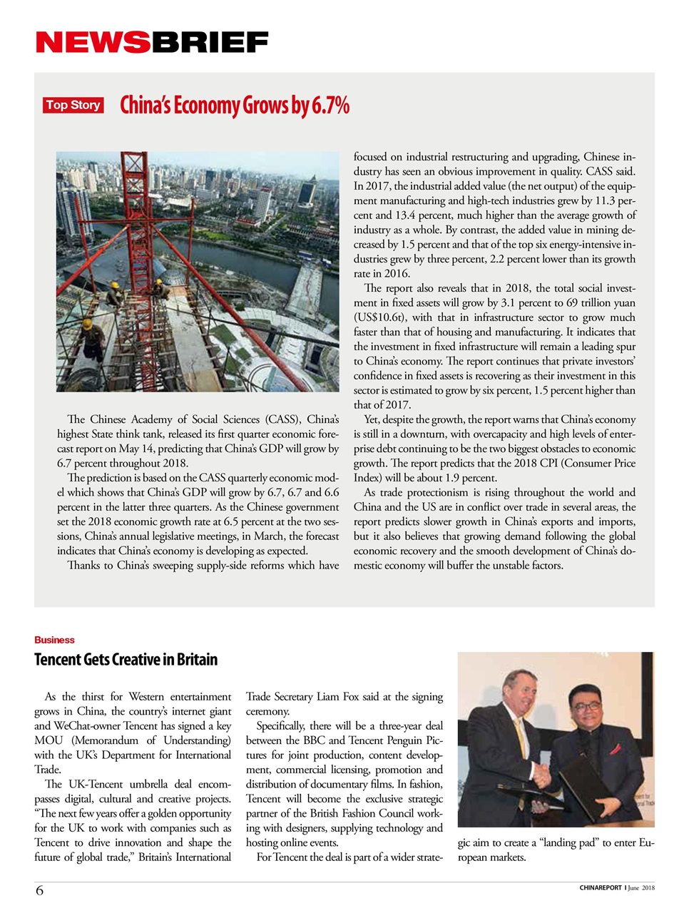 China Report Preview Pages