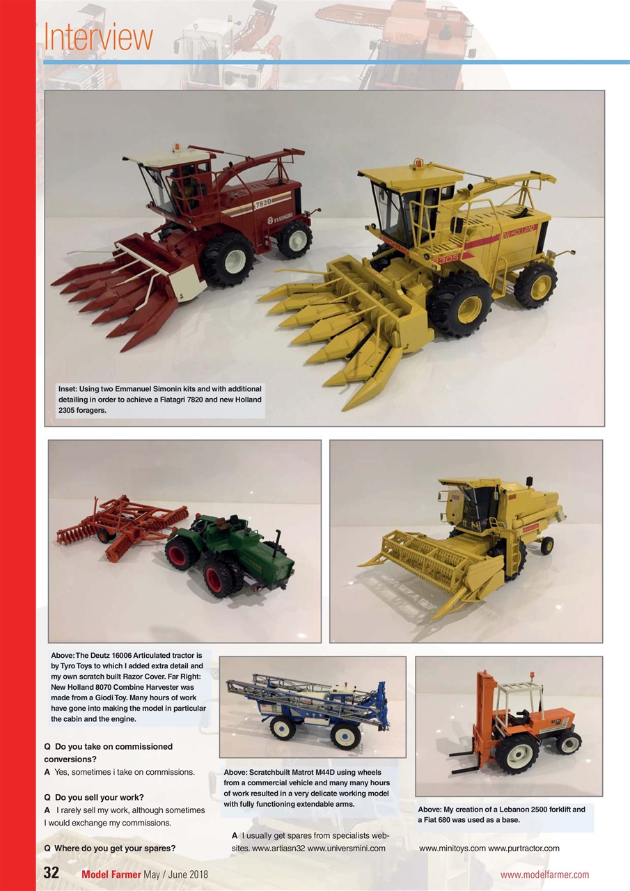 Model Farmer Magazine Preview Pages