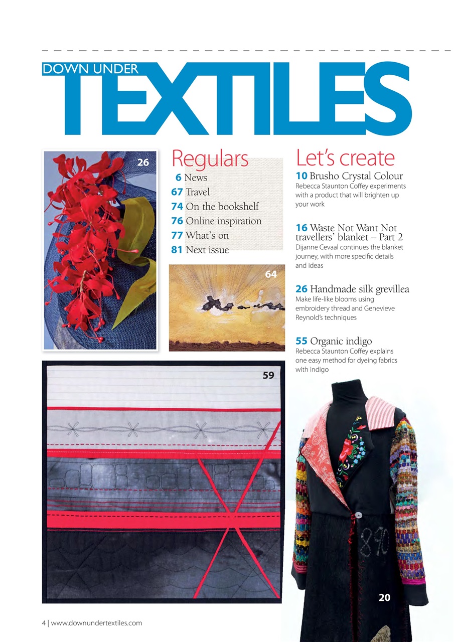 Down Under Textiles Preview Pages