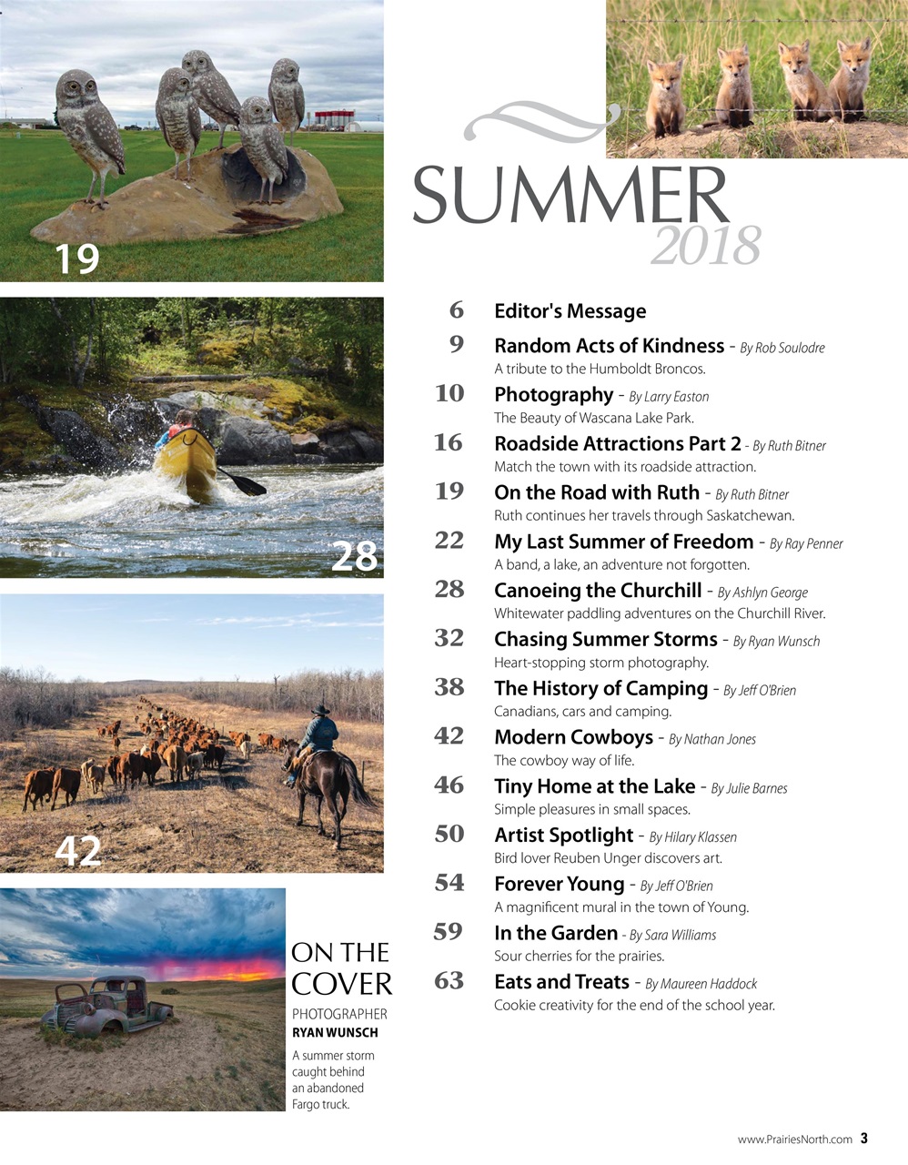 Prairies North Magazine Preview Pages