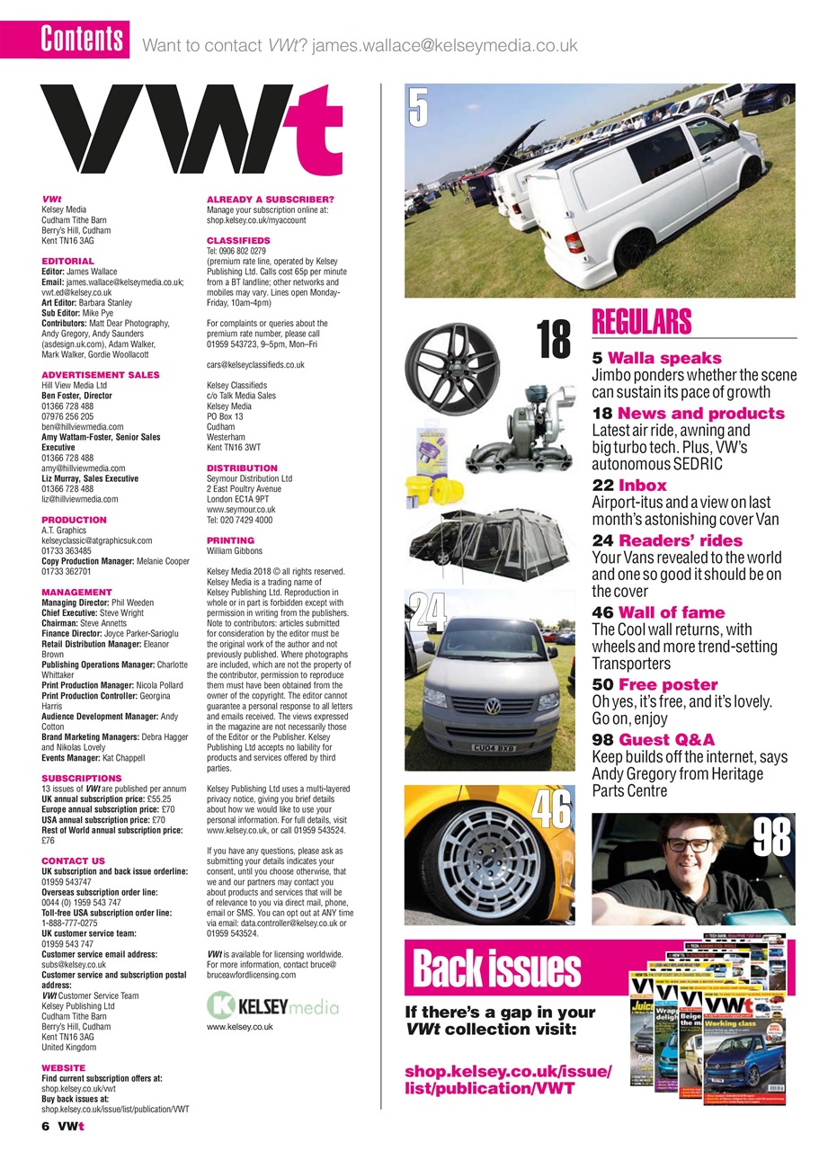 VWt Magazine Preview Pages