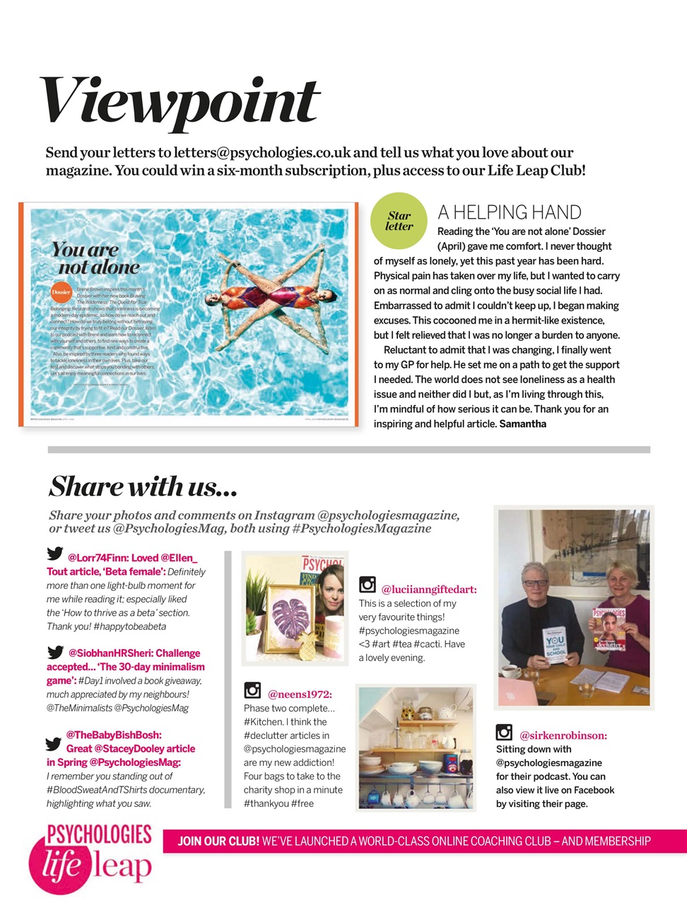 Psychologies Preview Pages
