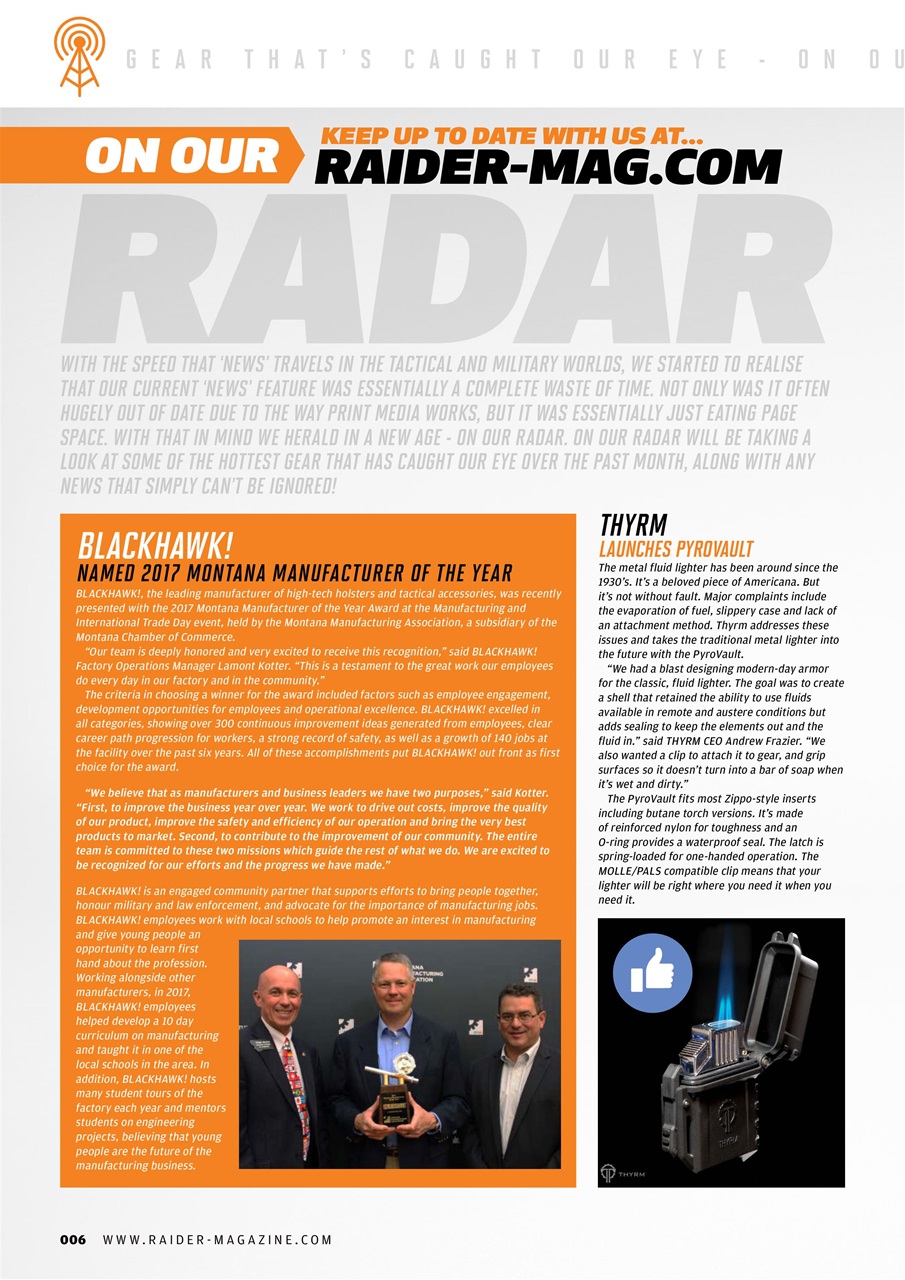 Raider Preview Pages