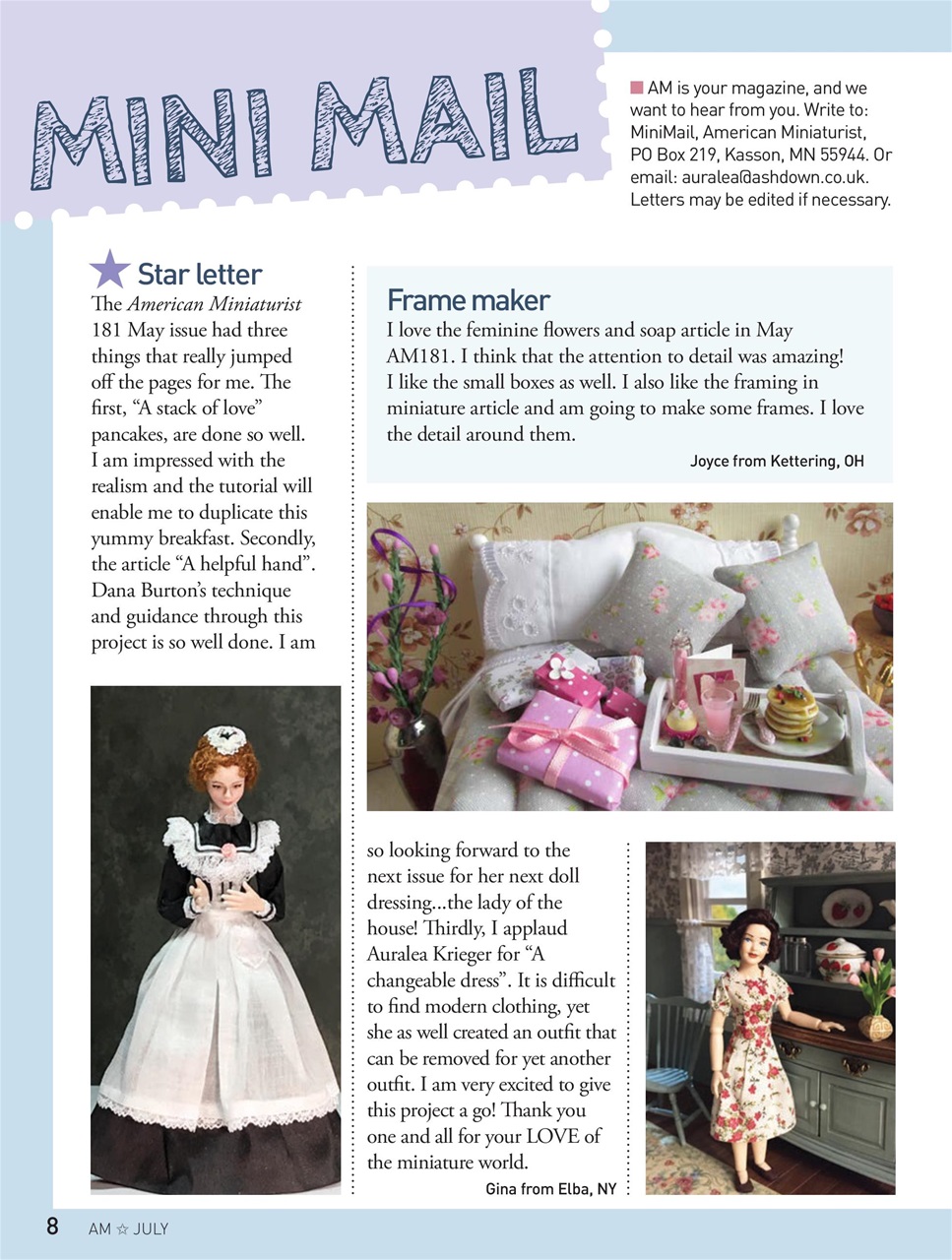 American Miniaturist Preview Pages